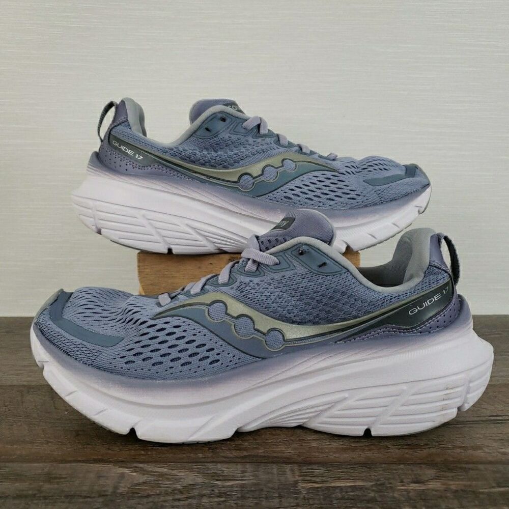 Saucony Guide 17 Iris Violet S10936-111 Running Shoe Women’s Size 8.5